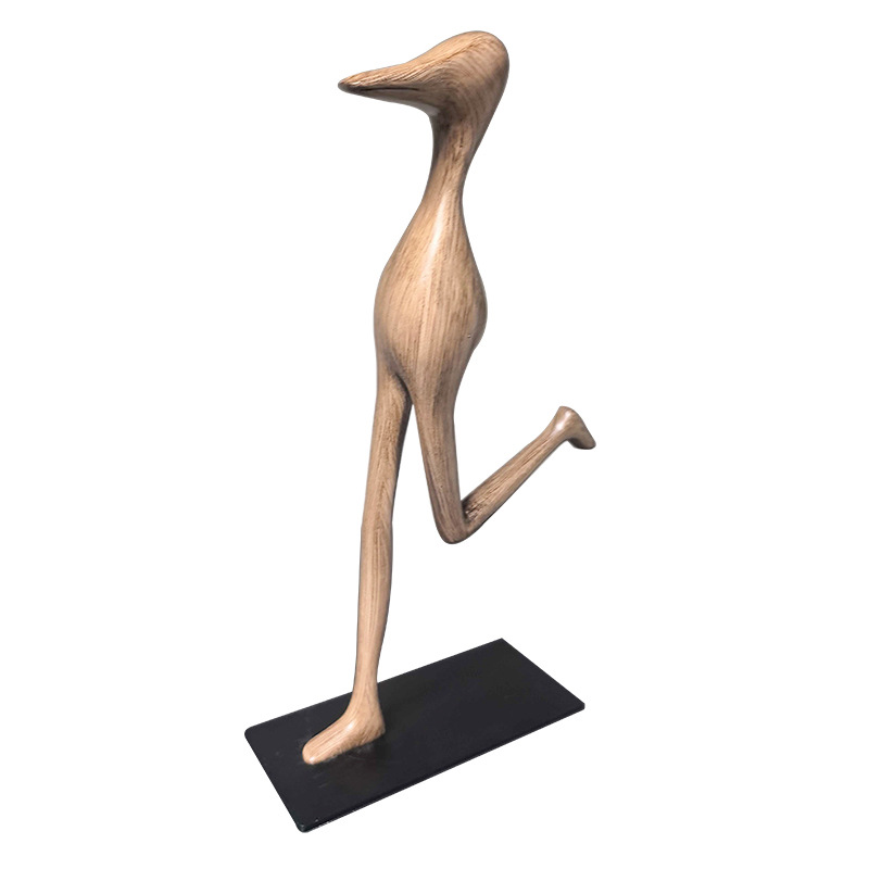 Resin Art And Wood - Nordycka abstrakcja, figurka, szafka pod telewizor,