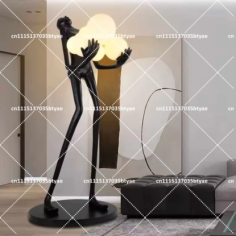 Resin Art Floor Design - Lampa podłogowa z żywicy w stylu