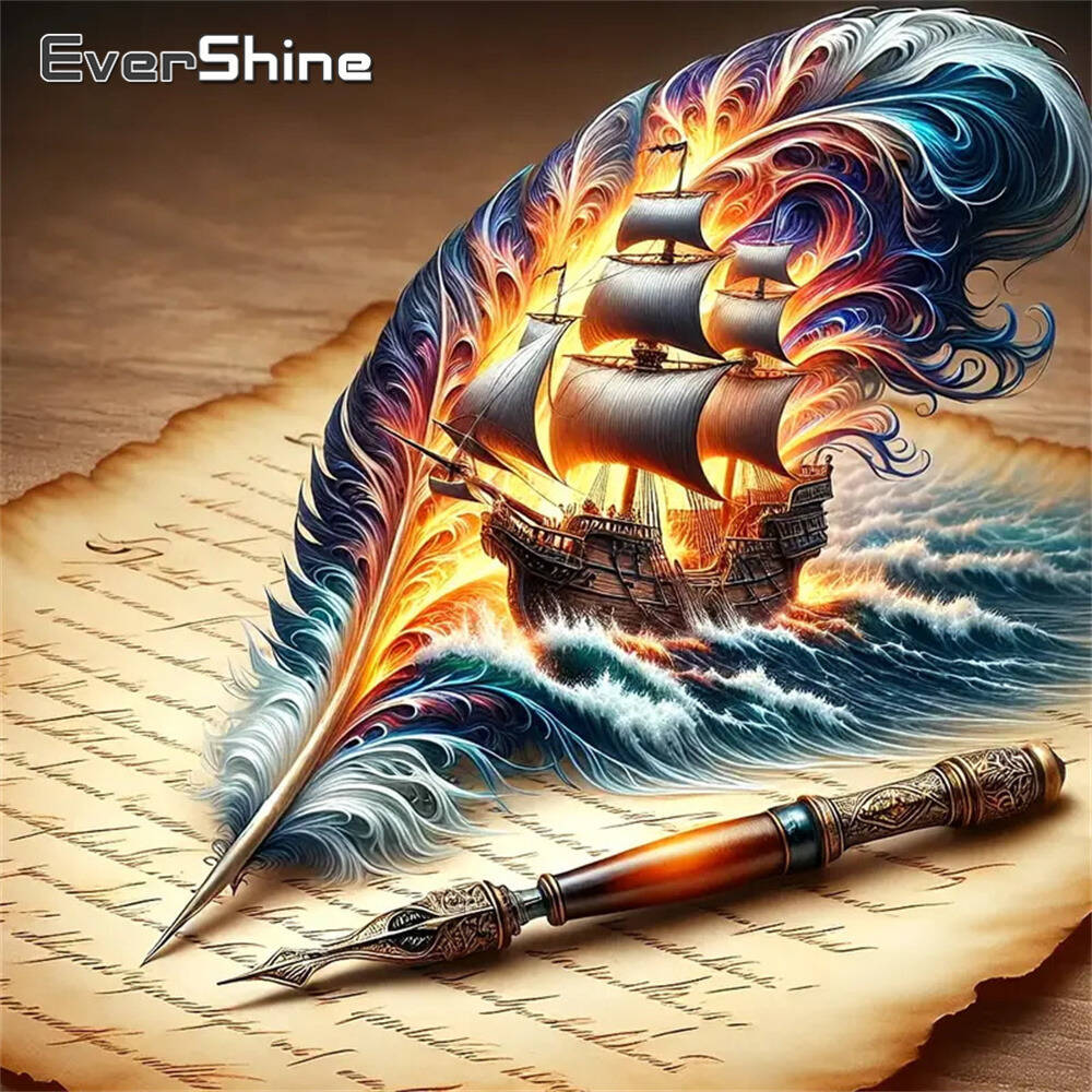 Resin Art Wallpaper - Evershine Diamentowe Malowanie Pies Zwierzę Kreskówka