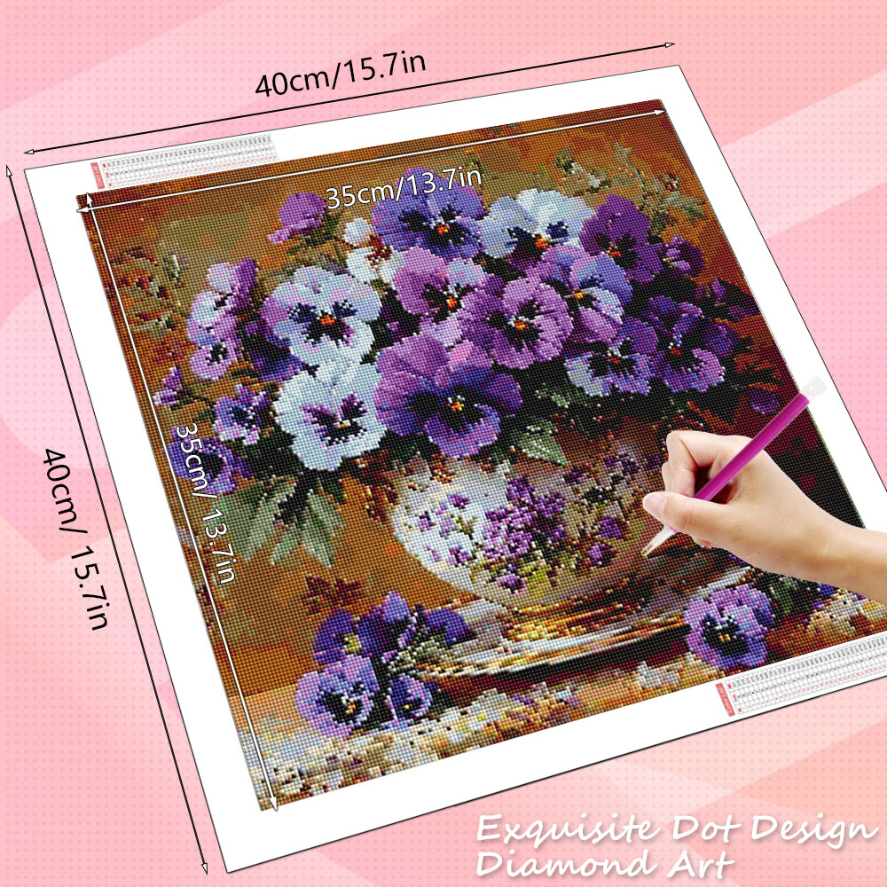 HUACAN 5D Diamentowa Mozaika R – Resin Art Wallpaper recenzja i cena