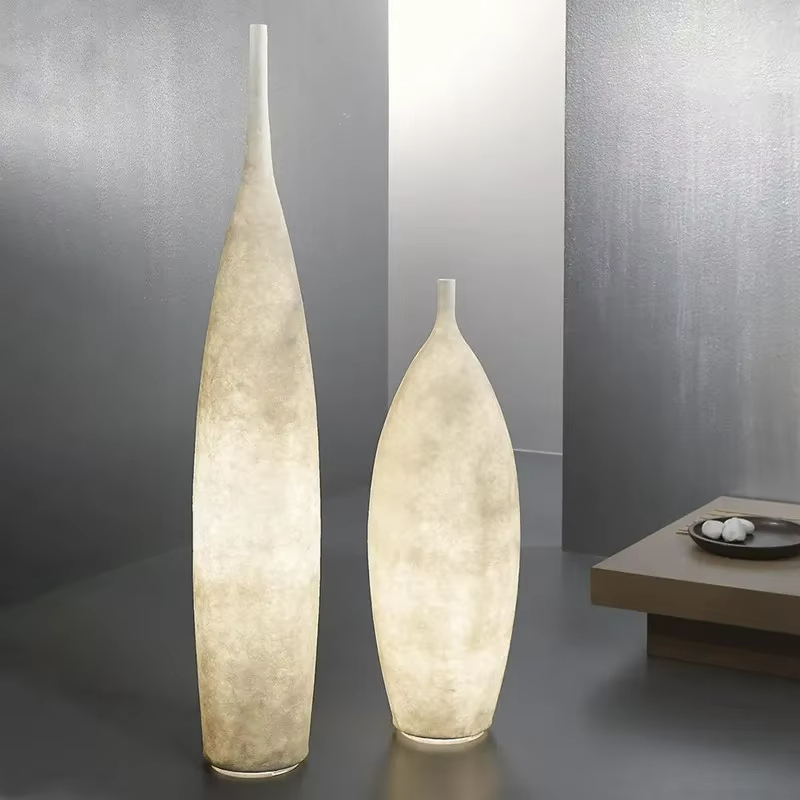 Lampa podłogowa w kształcie wa – Resin Art Floor Design recenzja i cena