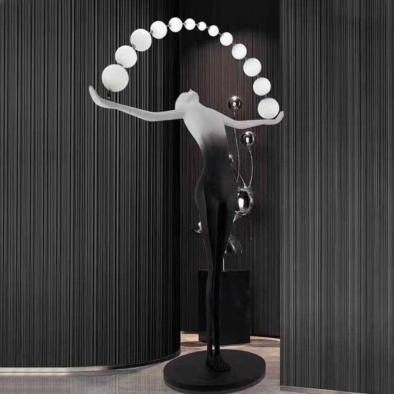 Designerska lampa podłogowa LE – Resin Art Floor Design recenzja i cena