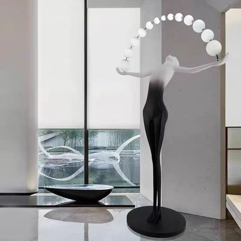 Designerska lampa podłogowa LE – Resin Art Floor Design recenzja i cena