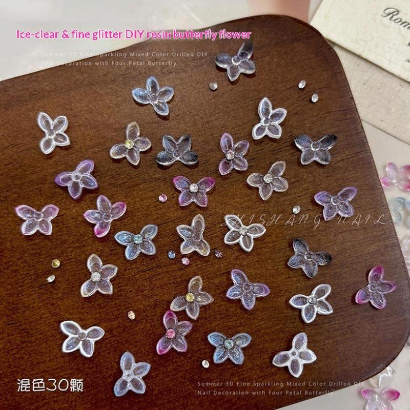 30 sztuk trójwymiarowych błysz – Resin Art Using Flowers recenzja i cena
