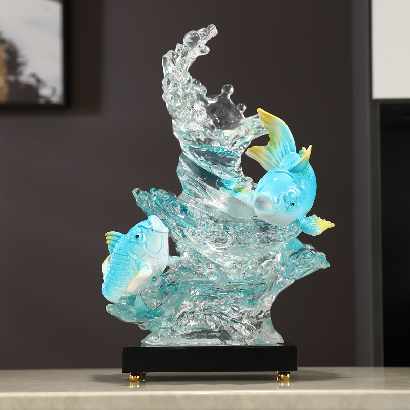 Rzeźba do wystroju domu, ozdob – Resin Art Gift For Birthday recenzja i cena