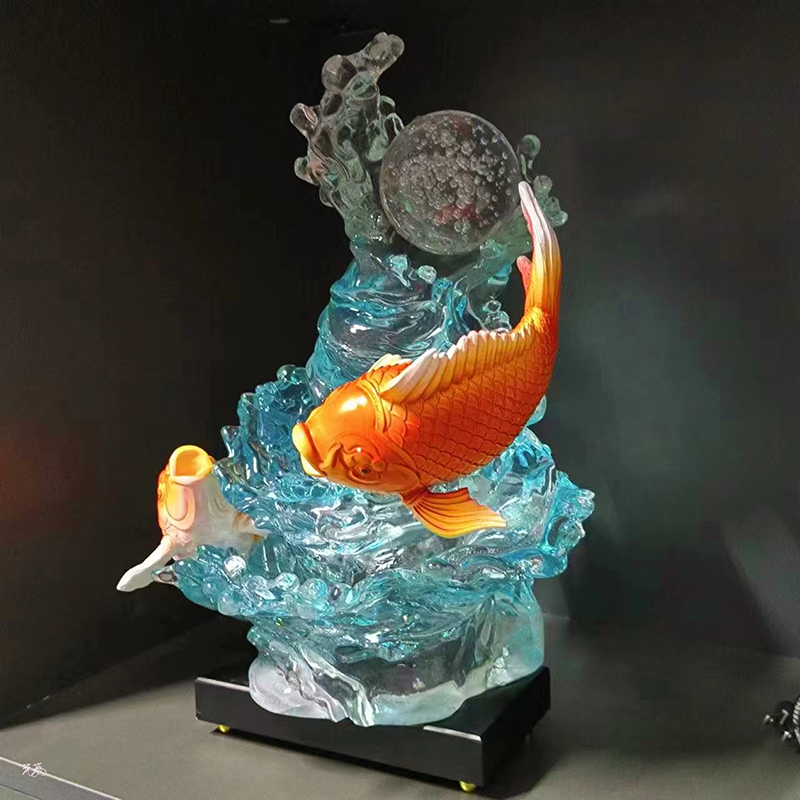 Rzeźba do wystroju domu, ozdob – Resin Art Gift For Birthday recenzja i cena