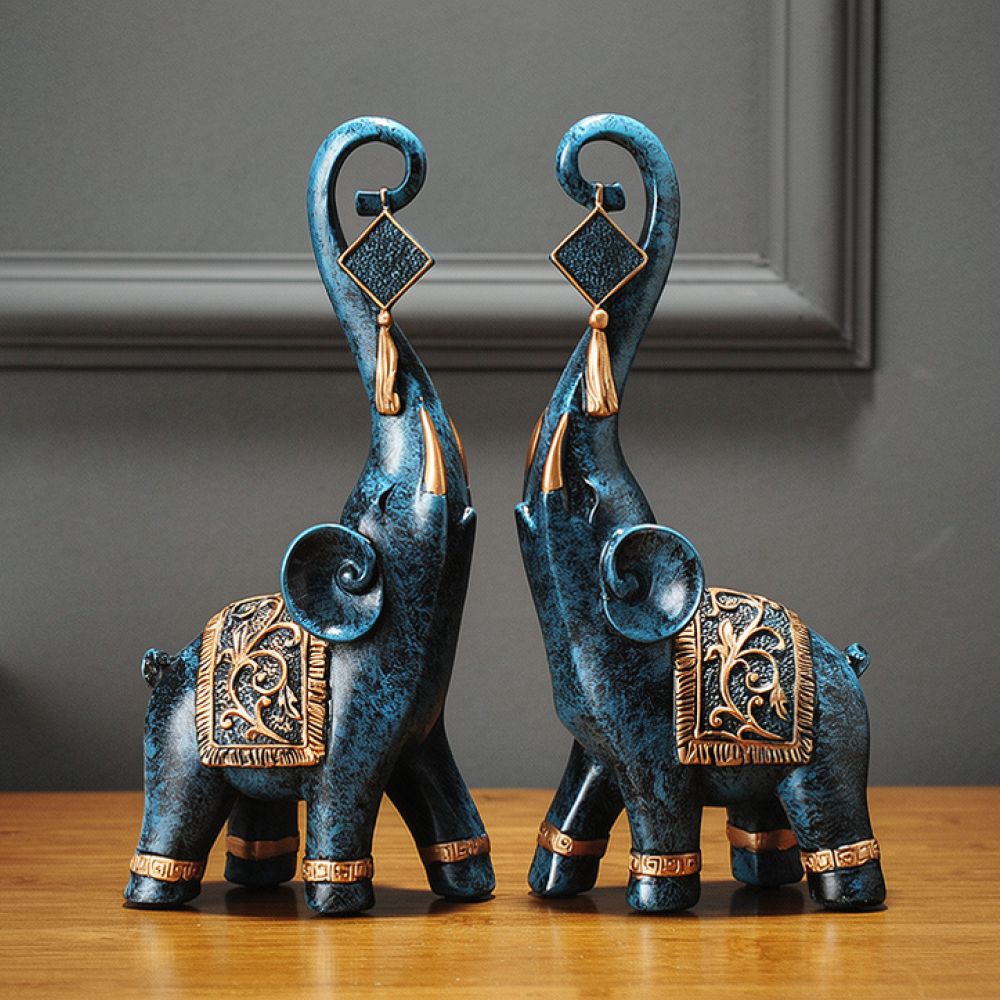 Abstrakcyjna figurka słonia z  – Resin Art Business recenzja i cena