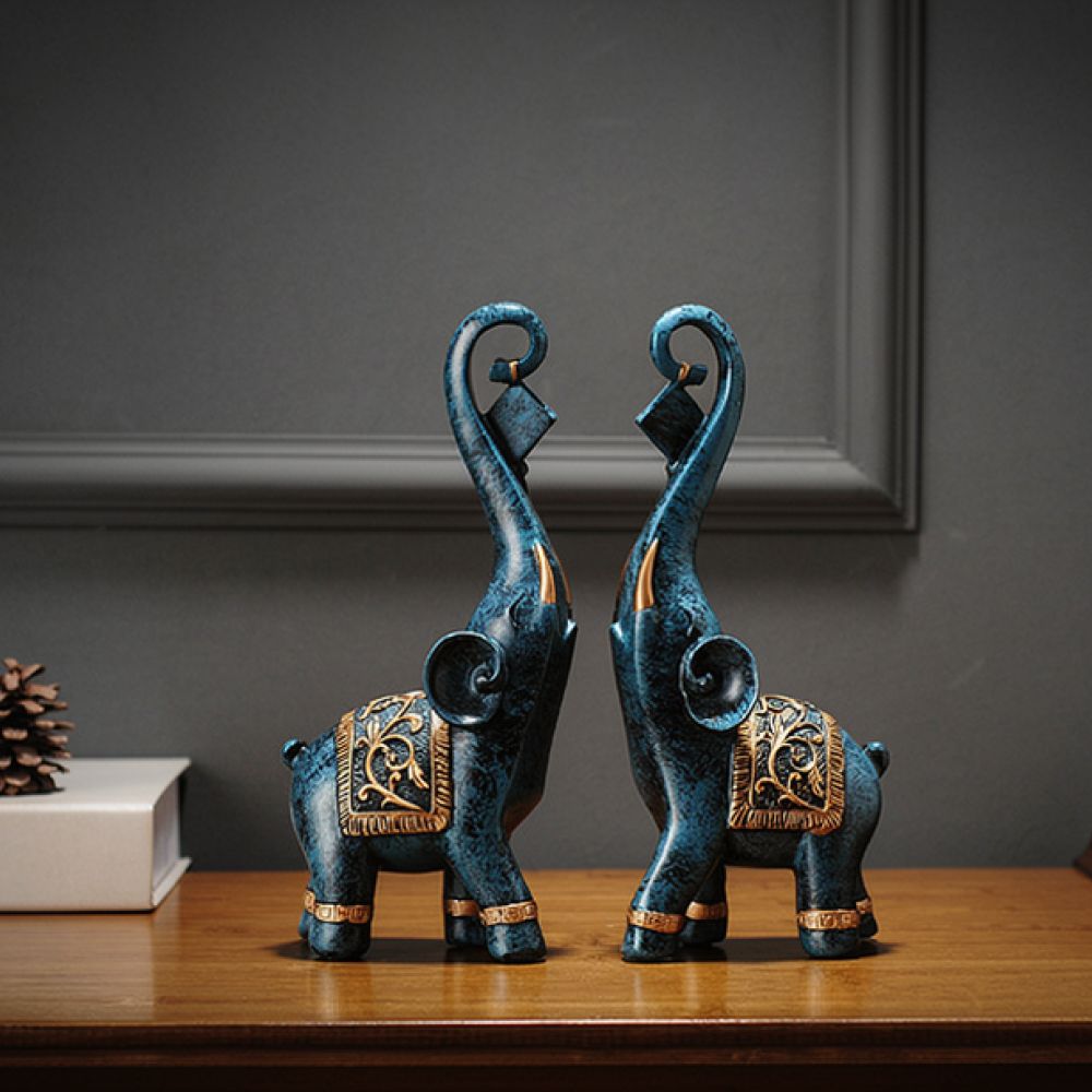Abstrakcyjna figurka słonia z  – Resin Art Business recenzja i cena