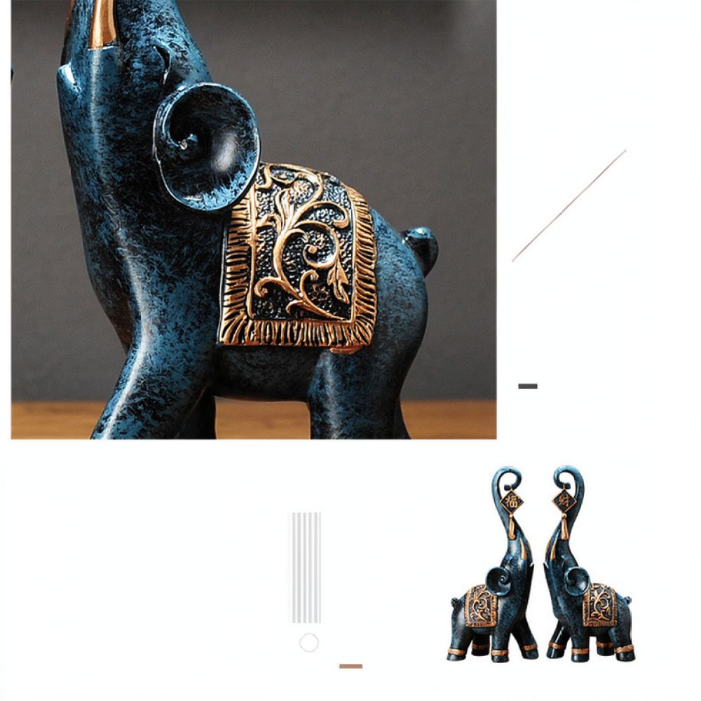 Abstrakcyjna figurka słonia z  – Resin Art Business recenzja i cena