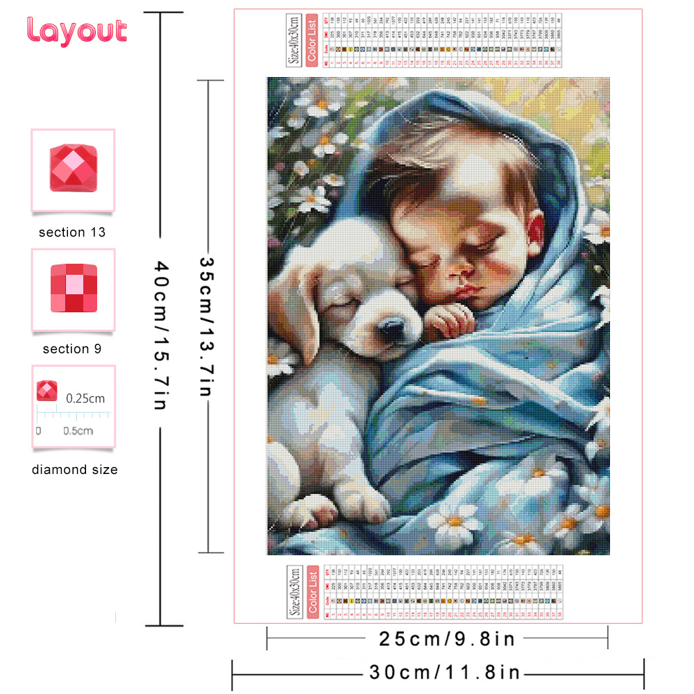 Obraz diamentowy Huacan 5D Diy – Resin Art Wallpaper recenzja i cena
