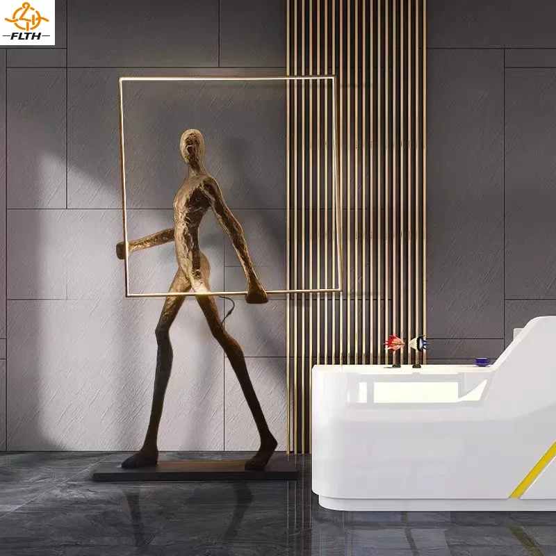 Lampa podłogowa w kształcie hu – Resin Art Floor Design recenzja i cena
