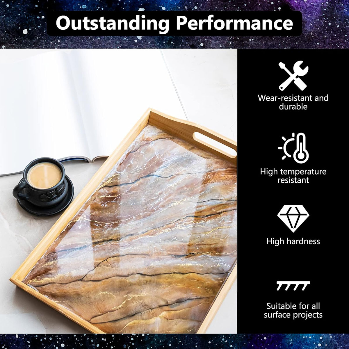 Zestaw żywicy epoksydowej Crys – Resin Art And Wood recenzja i cena
