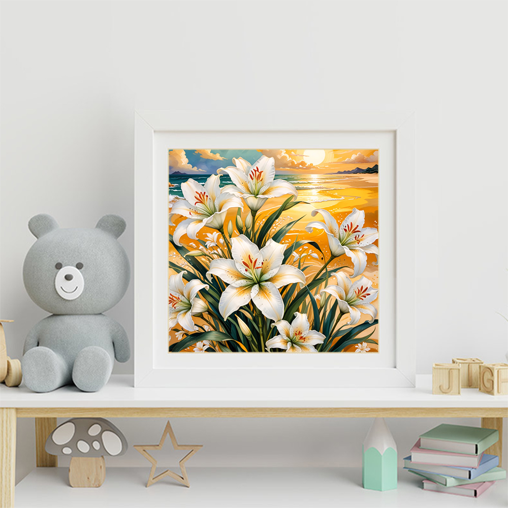 Evershine Lily Diamond Paintin – Resin Art Wallpaper recenzja i cena
