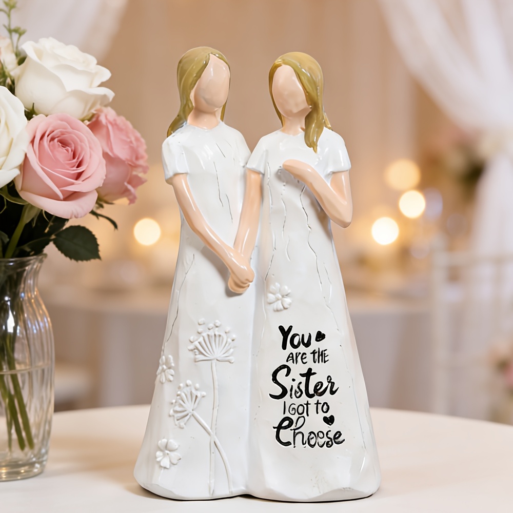 1 szt. Figurka serdecznej sios – Resin Art Gift For Anniversary recenzja i cena