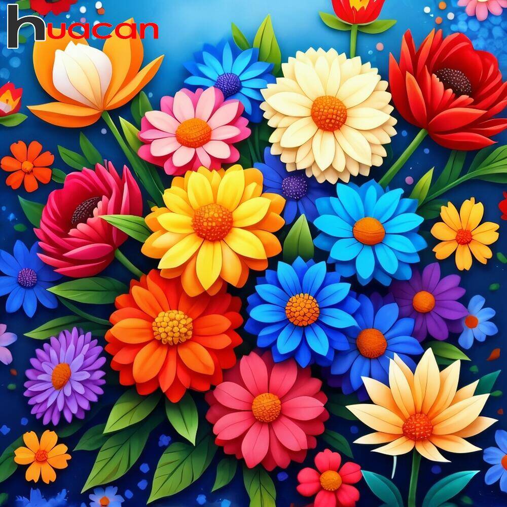 Huacan Diamond Art Mosaic Kits – Resin Art Wallpaper recenzja i cena